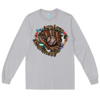 Moon Dust Autism Awareness Baseball Long Sleeve Tee - CowhideDigitalArt