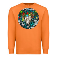 Carrot Bull Skull Christmas Premium Sweatshirt - RanaPortraitStore