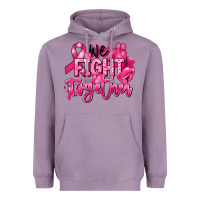 Lavender we fight together breast cancer Heavyweight Hoodie - RanaPortraitStore