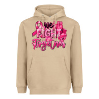 Mushroom we fight together breast cancer Heavyweight Hoodie - RanaPortraitStore