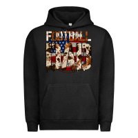 Pigment Black american football dad Urban Hoodie - Jasminsmagicworld
