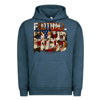 Pigment Midnight Navy american football dad Urban Hoodie - Jasminsmagicworld