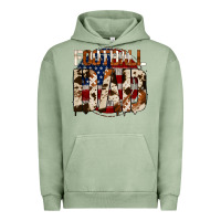 Pigment Oil Green american football dad Urban Hoodie - Jasminsmagicworld
