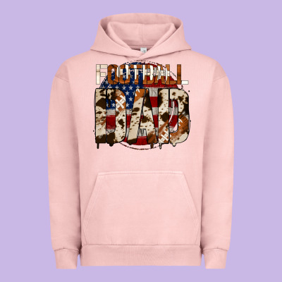 American Football Dad Urban Hoodie Designed By Jasminsmagicworld