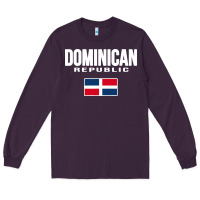 Plum dominican republic Long Sleeve Tee - DesigneFamous