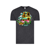 Campeche State Of Mexico Map Vintage Tee | Teevron