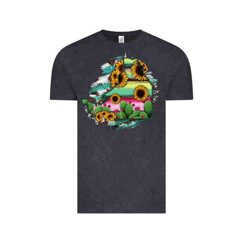 Campeche State Of Mexico Map Vintage Tee by RanaPortraitStore | Teevron