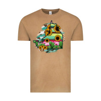 Vintage Camel Campeche State Of Mexico Map Vintage Tee - RanaPortraitStore