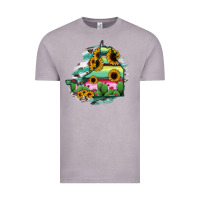 Vintage Zinc Campeche State Of Mexico Map Vintage Tee - RanaPortraitStore