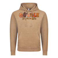 Vintage Coffee Gobble Gobble Til You Wobble Vintage Hoodie - LillyAllenDesigns