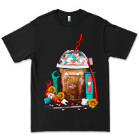 Black Dentist Frappe Coffee Premium Tee - FaDigitalArtStudio