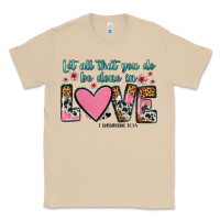 Mushroom let all that you do be done in love Classic Tee - OliviaCreatesArt