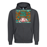 Smoke whats shakin bacon baby pig Zipper Hoodie - RanaPortraitStore