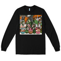 Black easter Long Sleeve Tee - CowhideDigitalArt
