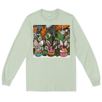 Matcha easter Long Sleeve Tee - CowhideDigitalArt