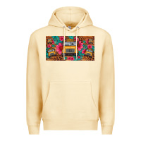 Pina Colada school bus leopard gemstone license plate Premium Hoodie - Artiststas