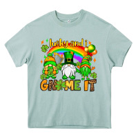 Arona St. Patrick's Lucky and i gnome it Heavy Core Tee - OliviaCreatesArt