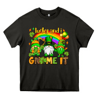 Asphalt St. Patrick's Lucky and i gnome it Heavy Core Tee - OliviaCreatesArt