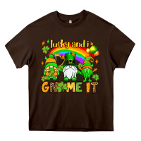St. Patrick's Lucky And I Gnome It Heavy Core Tee | Teevron