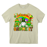 Mossy St. Patrick's Lucky and i gnome it Heavy Core Tee - OliviaCreatesArt