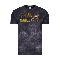 Cloud Black fall in love Vintage Tee - BundleAndBundleShop