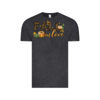 Vintage Black fall in love Vintage Tee - BundleAndBundleShop