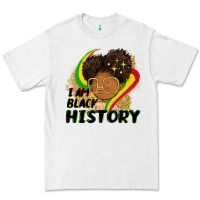 White I am black history Premium Tee - FaDigitalArtStudio