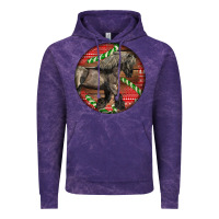 Cloud Purple Belgian Horse Christmas Vintage Hoodie - LillyAllenDesigns