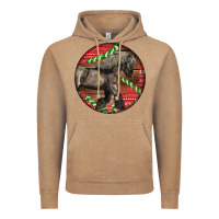 Vintage Coffee Belgian Horse Christmas Vintage Hoodie - LillyAllenDesigns