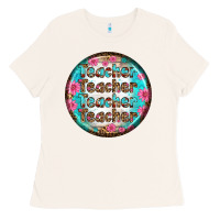 Bone teacher vibe earrings Ladies Tee - BundleAndBundleShop