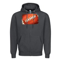 Smoke American football brushstroke Zipper Hoodie - RanaPortraitStore