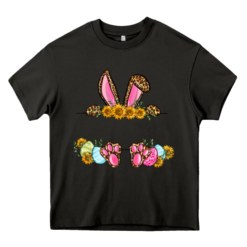 Western Easter Bunny Name Frame Heavy Core Tee by OliviaCreatesArt | Teevron