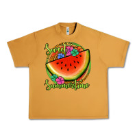Peanut Butter sweet summertime watermelon Urban Heavy Tee - Jasminsmagicworld