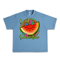 Pebble Blue sweet summertime watermelon Urban Heavy Tee - Jasminsmagicworld