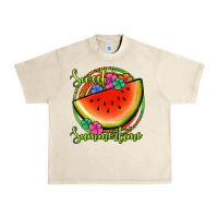 Sandshell sweet summertime watermelon Urban Heavy Tee - Jasminsmagicworld