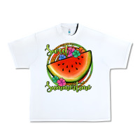 White sweet summertime watermelon Urban Heavy Tee - Jasminsmagicworld