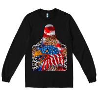 Black america Long Sleeve Tee - CowhideDigitalArt