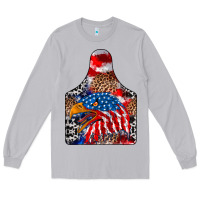 Moon Dust america Long Sleeve Tee - CowhideDigitalArt