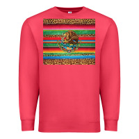 Cardinal serape leopard mexican Premium Sweatshirt - Jasminsmagicworld