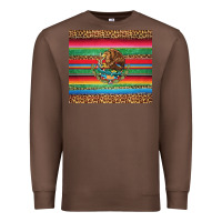 Chestnut serape leopard mexican Premium Sweatshirt - Jasminsmagicworld