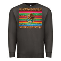 Smoke serape leopard mexican Premium Sweatshirt - Jasminsmagicworld
