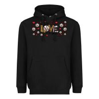 Black for the love of the game baseball Heavyweight Hoodie - Jasminsmagicworld