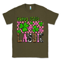 Army Green St. Patrick's Day Sassy little lassie Classic Tee - OliviaCreatesArt