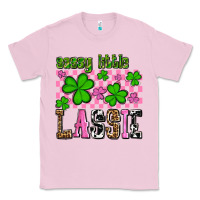 Bubblegum Pink St. Patrick's Day Sassy little lassie Classic Tee - OliviaCreatesArt