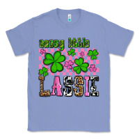 Colony Blue St. Patrick's Day Sassy little lassie Classic Tee - OliviaCreatesArt