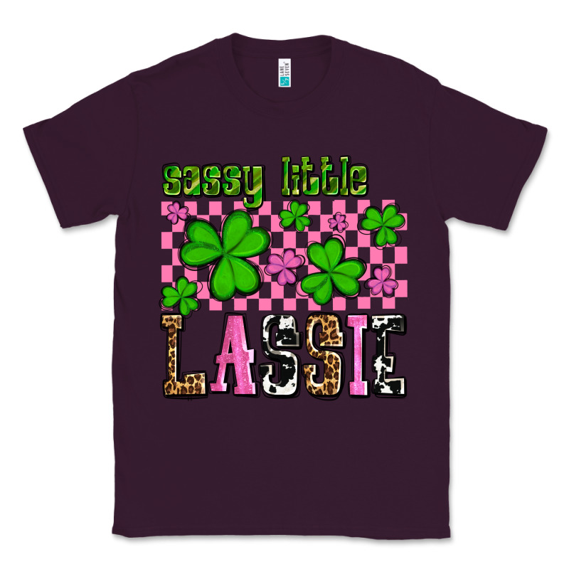 St. Patrick's Day Sassy Little Lassie Classic Tee by OliviaCreatesArt | Teevron