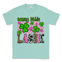 Seafoam St. Patrick's Day Sassy little lassie Classic Tee - OliviaCreatesArt