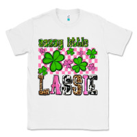 White St. Patrick's Day Sassy little lassie Classic Tee - OliviaCreatesArt