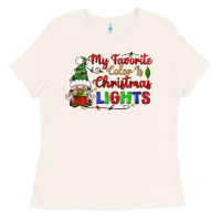 Bone my favorite color is christmas lights Ladies Tee - BundleAndBundleShop