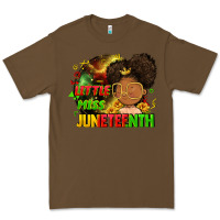 Cacao Little miss Juneteenth Premium Tee - FaDigitalArtStudio